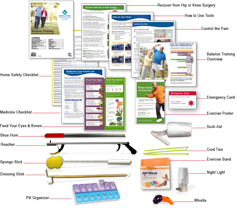 Hip & Knee Surgery After Care with Fall Prevention