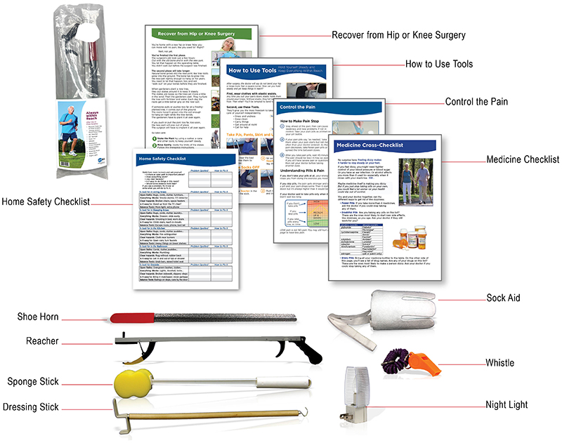 Hip Knee Surgery Care Kit
