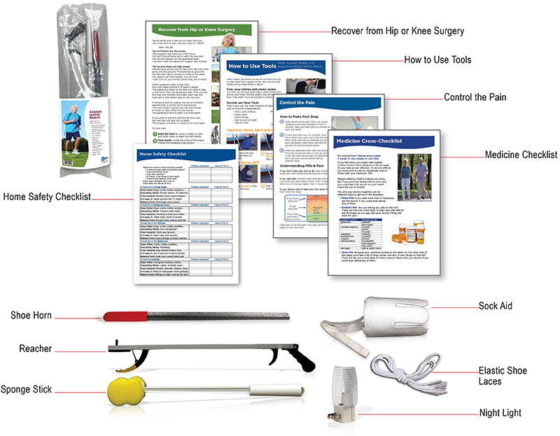 Hip Knee Surgery Care Kit